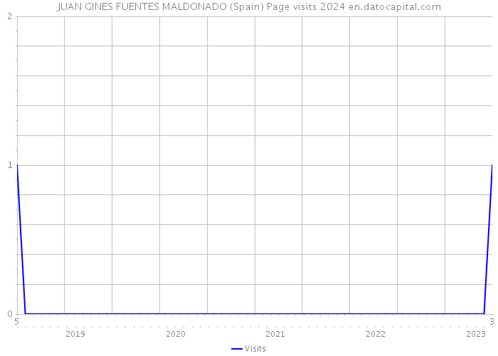 JUAN GINES FUENTES MALDONADO (Spain) Page visits 2024 