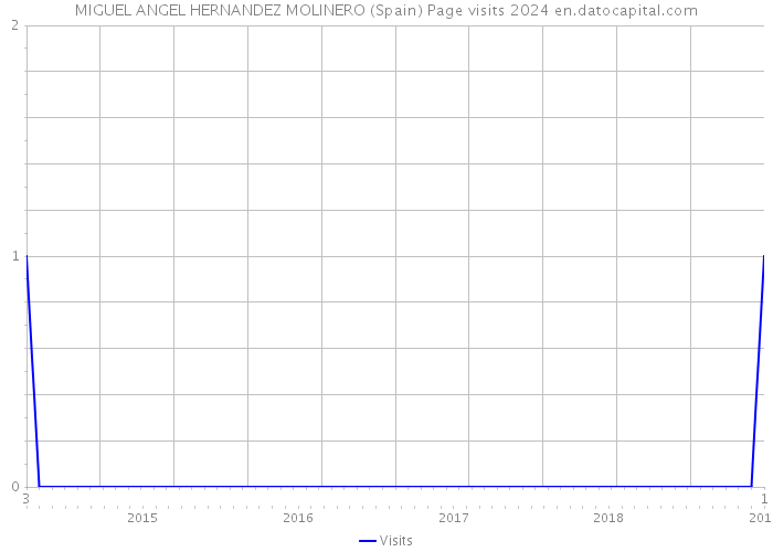 MIGUEL ANGEL HERNANDEZ MOLINERO (Spain) Page visits 2024 