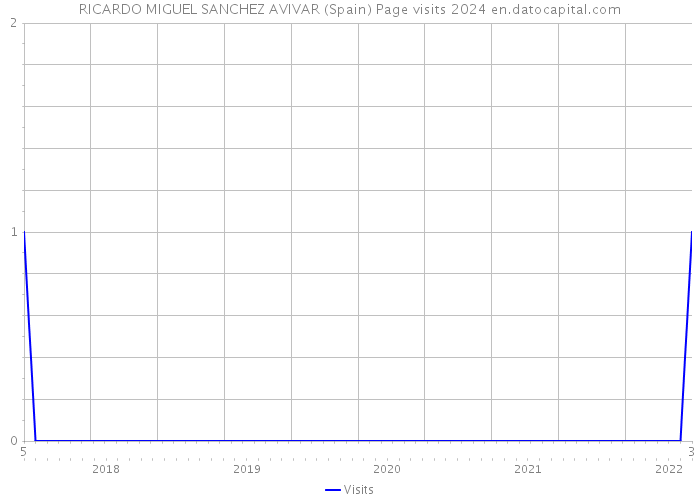 RICARDO MIGUEL SANCHEZ AVIVAR (Spain) Page visits 2024 