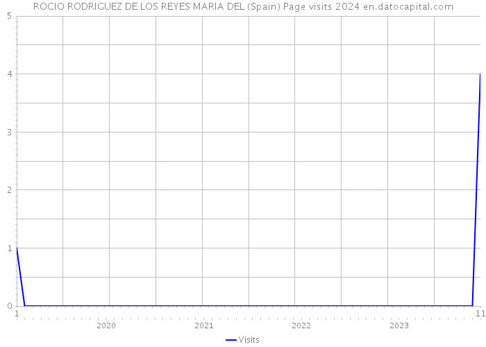 ROCIO RODRIGUEZ DE LOS REYES MARIA DEL (Spain) Page visits 2024 