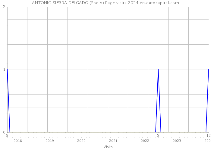 ANTONIO SIERRA DELGADO (Spain) Page visits 2024 