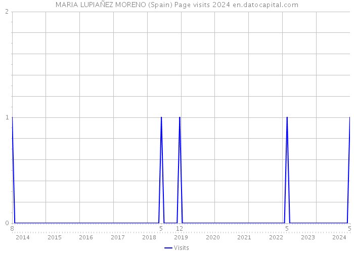 MARIA LUPIAÑEZ MORENO (Spain) Page visits 2024 