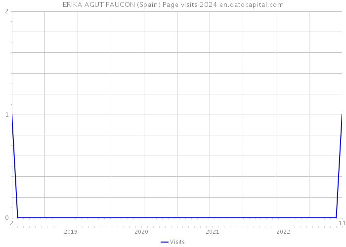 ERIKA AGUT FAUCON (Spain) Page visits 2024 