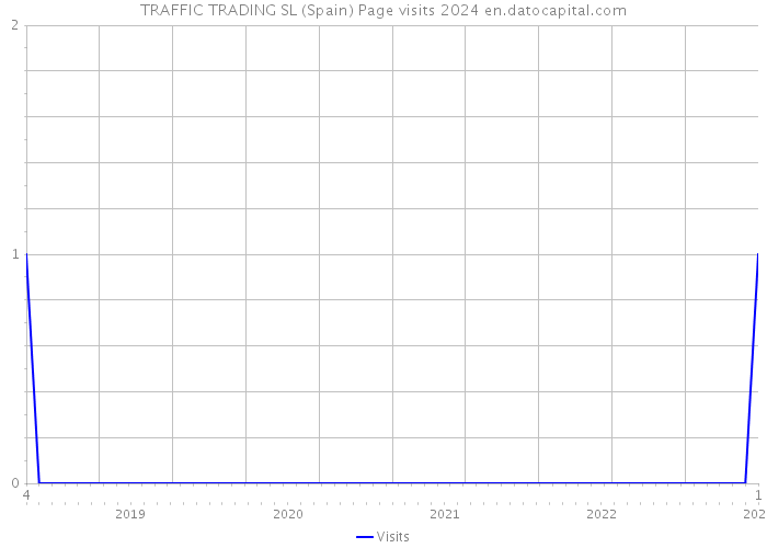 TRAFFIC TRADING SL (Spain) Page visits 2024 