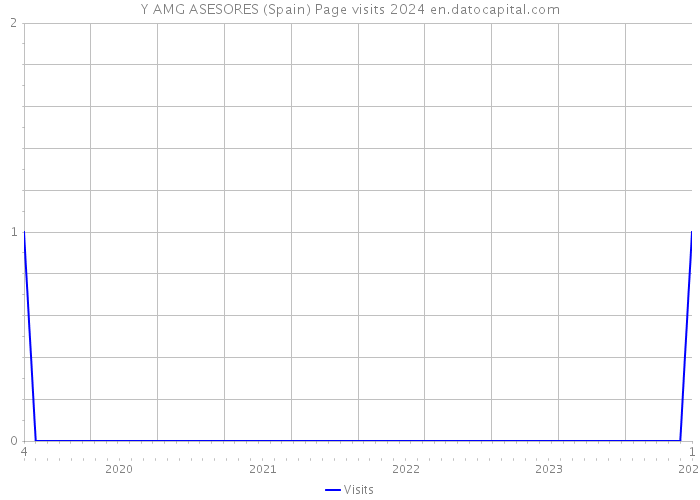 Y AMG ASESORES (Spain) Page visits 2024 