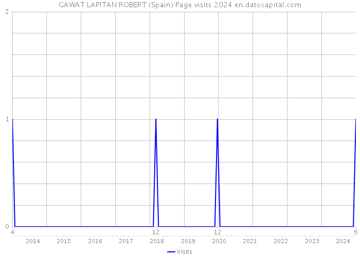 GAWAT LAPITAN ROBERT (Spain) Page visits 2024 