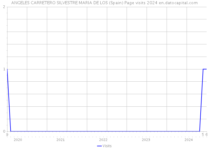 ANGELES CARRETERO SILVESTRE MARIA DE LOS (Spain) Page visits 2024 
