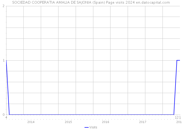 SOCIEDAD COOPERATIA AMALIA DE SAJONIA (Spain) Page visits 2024 