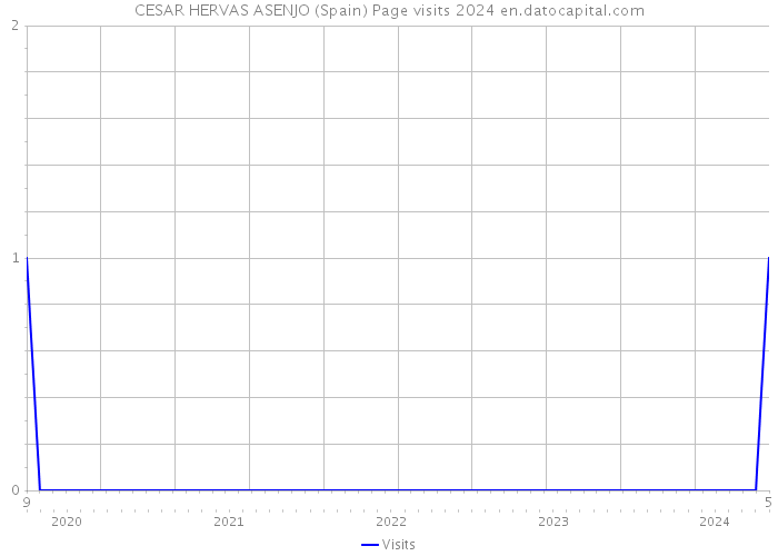 CESAR HERVAS ASENJO (Spain) Page visits 2024 