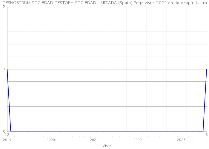 GESNOSTRUM SOCIEDAD GESTORA SOCIEDAD LIMITADA (Spain) Page visits 2024 