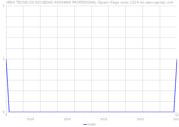 VERA TECNICOS SOCIEDAD ANONIMA PROFESIONAL (Spain) Page visits 2024 