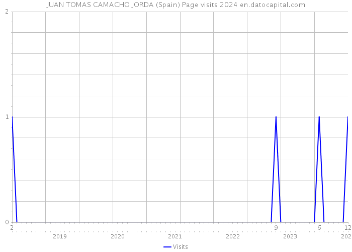 JUAN TOMAS CAMACHO JORDA (Spain) Page visits 2024 
