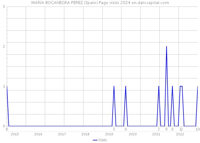 MARIA BOCANEGRA PEREZ (Spain) Page visits 2024 