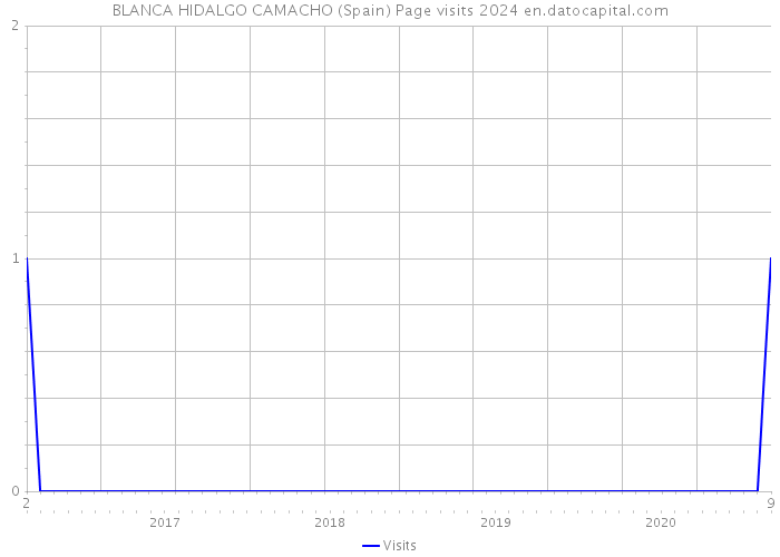 BLANCA HIDALGO CAMACHO (Spain) Page visits 2024 