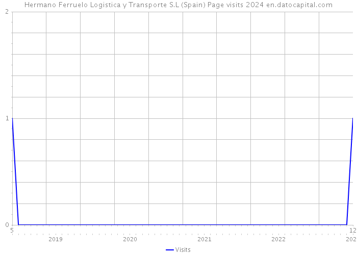 Hermano Ferruelo Logistica y Transporte S.L (Spain) Page visits 2024 