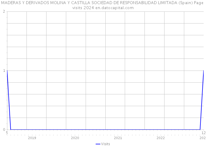 MADERAS Y DERIVADOS MOLINA Y CASTILLA SOCIEDAD DE RESPONSABILIDAD LIMITADA (Spain) Page visits 2024 