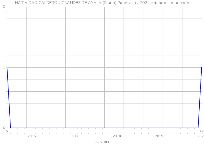 NATIVIDAD CALDERON GRANDEZ DE AYALA (Spain) Page visits 2024 