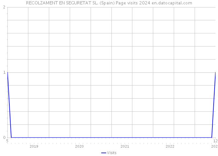 RECOLZAMENT EN SEGURETAT SL. (Spain) Page visits 2024 