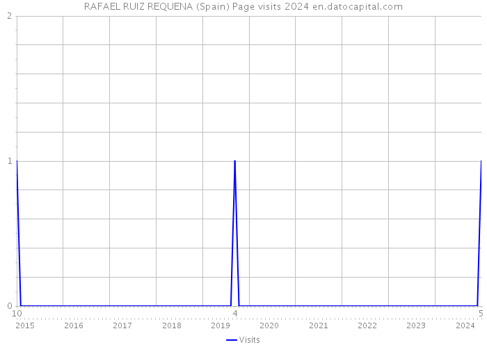RAFAEL RUIZ REQUENA (Spain) Page visits 2024 
