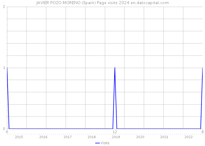 JAVIER POZO MORENO (Spain) Page visits 2024 