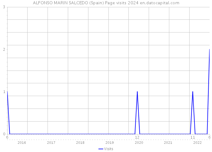 ALFONSO MARIN SALCEDO (Spain) Page visits 2024 