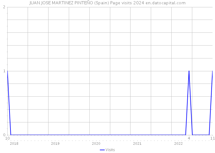 JUAN JOSE MARTINEZ PINTEÑO (Spain) Page visits 2024 