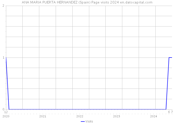 ANA MARIA PUERTA HERNANDEZ (Spain) Page visits 2024 