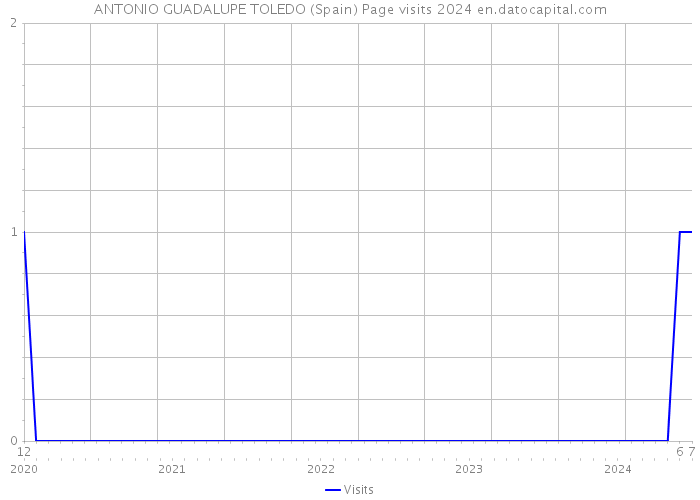 ANTONIO GUADALUPE TOLEDO (Spain) Page visits 2024 