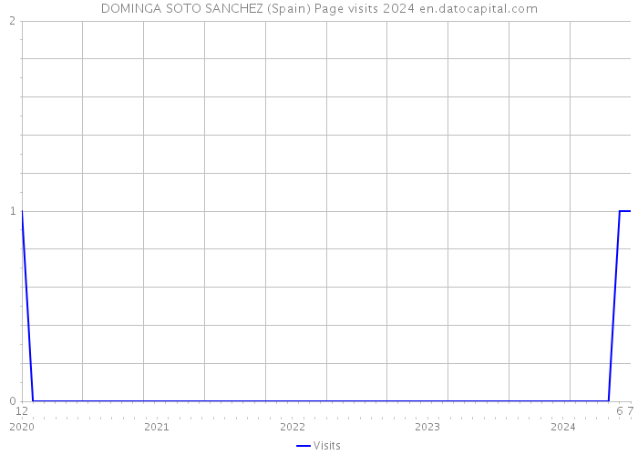 DOMINGA SOTO SANCHEZ (Spain) Page visits 2024 