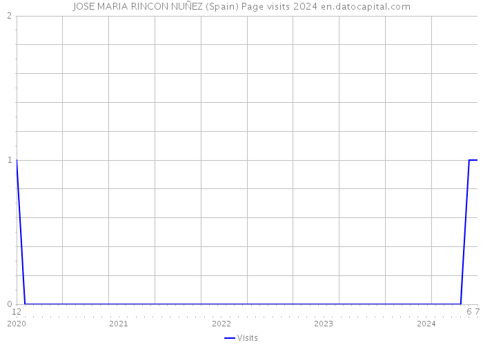 JOSE MARIA RINCON NUÑEZ (Spain) Page visits 2024 