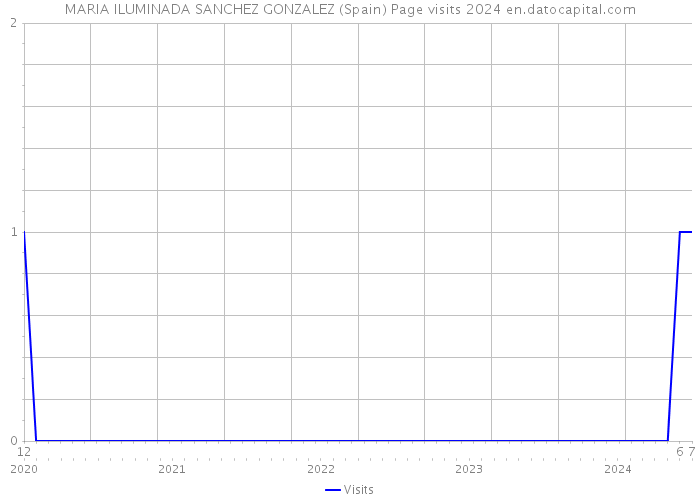 MARIA ILUMINADA SANCHEZ GONZALEZ (Spain) Page visits 2024 