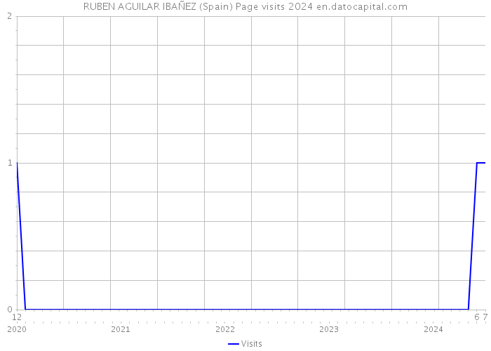 RUBEN AGUILAR IBAÑEZ (Spain) Page visits 2024 