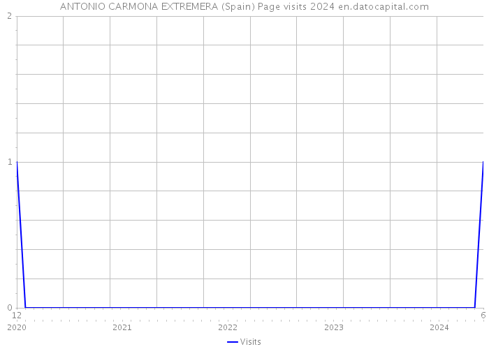 ANTONIO CARMONA EXTREMERA (Spain) Page visits 2024 