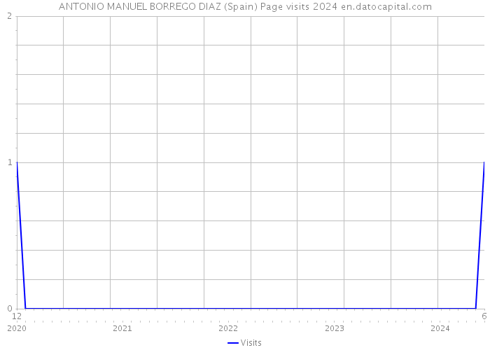 ANTONIO MANUEL BORREGO DIAZ (Spain) Page visits 2024 