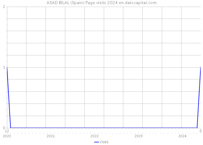 ASAD BILAL (Spain) Page visits 2024 
