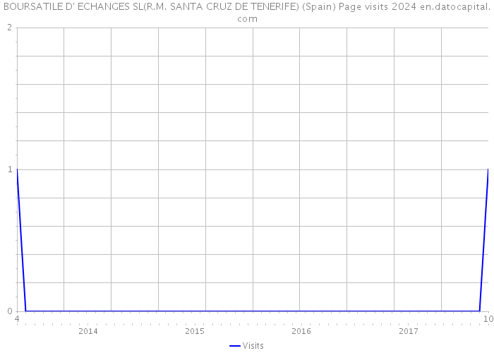 BOURSATILE D' ECHANGES SL(R.M. SANTA CRUZ DE TENERIFE) (Spain) Page visits 2024 