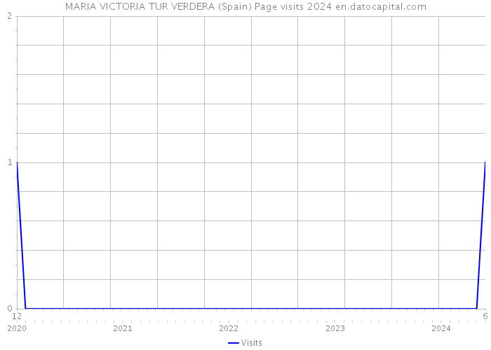 MARIA VICTORIA TUR VERDERA (Spain) Page visits 2024 