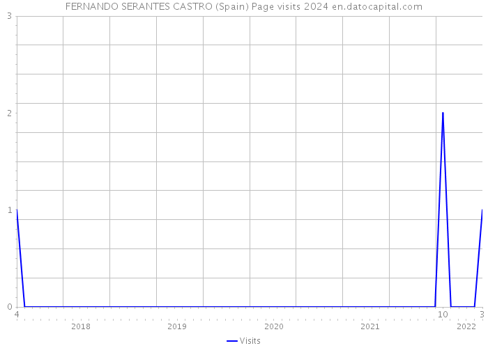 FERNANDO SERANTES CASTRO (Spain) Page visits 2024 