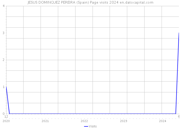 JESUS DOMINGUEZ PEREIRA (Spain) Page visits 2024 