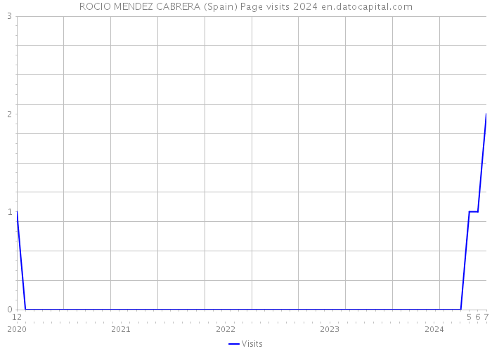 ROCIO MENDEZ CABRERA (Spain) Page visits 2024 