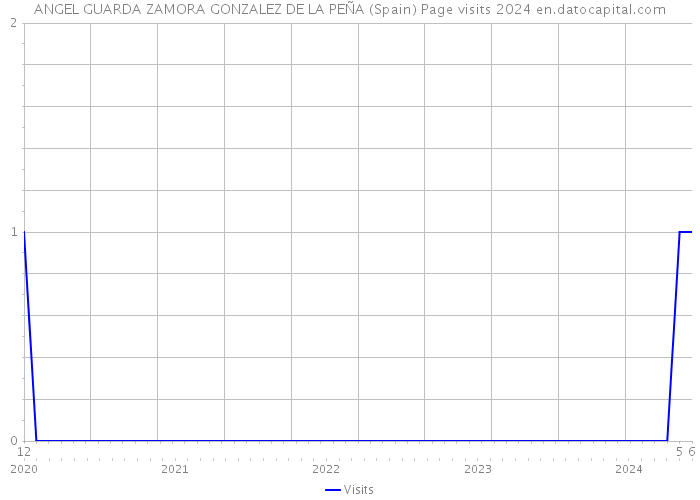 ANGEL GUARDA ZAMORA GONZALEZ DE LA PEÑA (Spain) Page visits 2024 