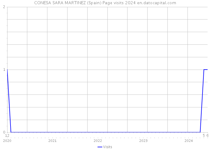 CONESA SARA MARTINEZ (Spain) Page visits 2024 