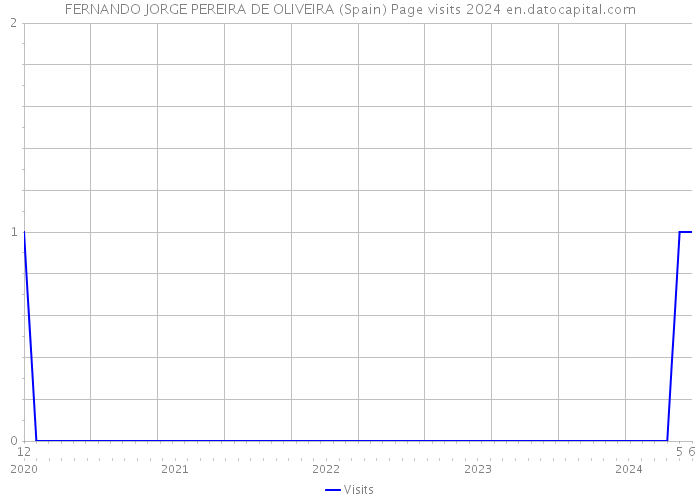 FERNANDO JORGE PEREIRA DE OLIVEIRA (Spain) Page visits 2024 