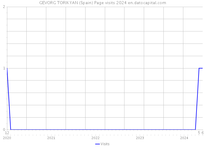 GEVORG TORIKYAN (Spain) Page visits 2024 