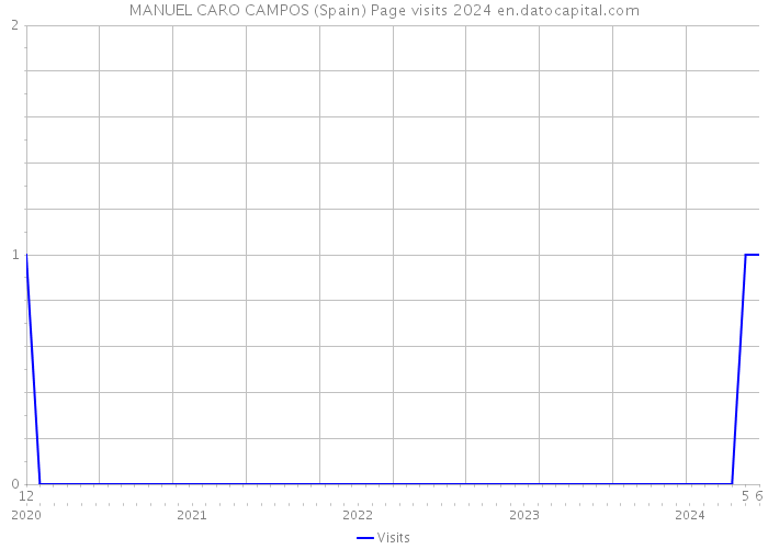 MANUEL CARO CAMPOS (Spain) Page visits 2024 