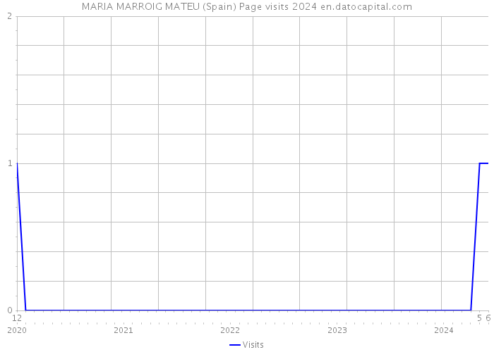 MARIA MARROIG MATEU (Spain) Page visits 2024 