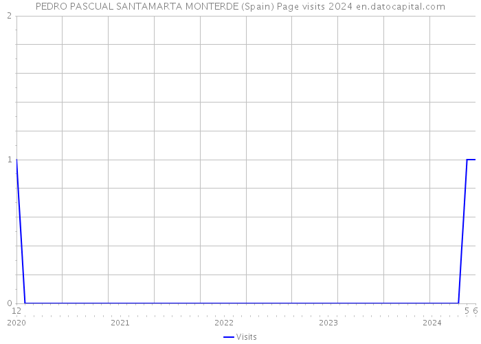 PEDRO PASCUAL SANTAMARTA MONTERDE (Spain) Page visits 2024 