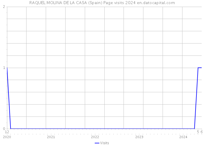 RAQUEL MOLINA DE LA CASA (Spain) Page visits 2024 
