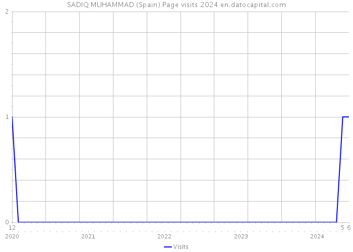 SADIQ MUHAMMAD (Spain) Page visits 2024 