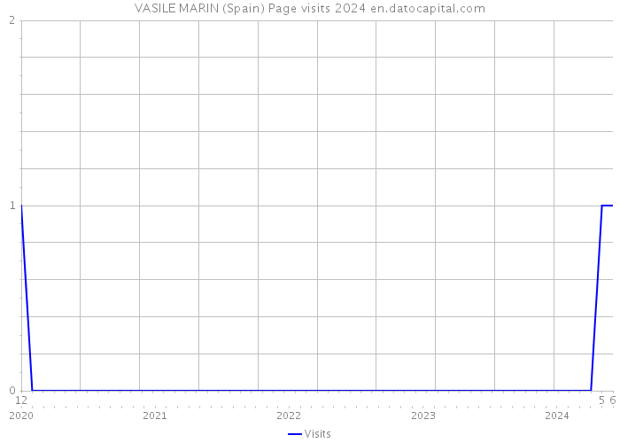 VASILE MARIN (Spain) Page visits 2024 